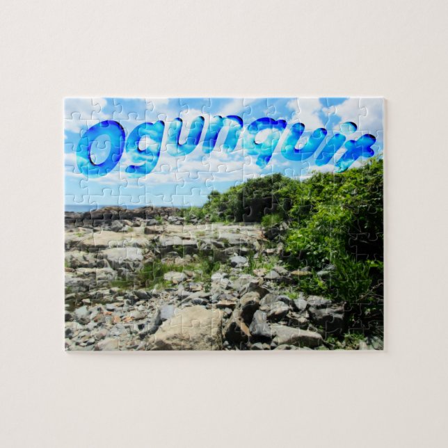 Ogunquit Coastline Jigsaw Puzzle (Horizontal)