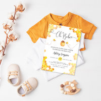Oh Babee Baby Shower Invitation