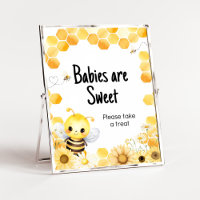 Oh Babee Bee Baby Shower Babies are Sweet
