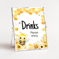 Oh Babee Bee Baby Shower Drinks