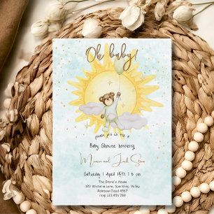 Oh baby, baby shower invitation