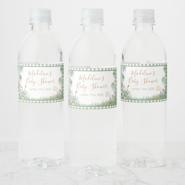 Oh Baby Bayou Étiquettes de la bouteille d'eau du  (Bouteilles)