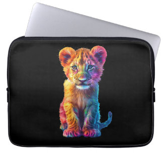 Oh Baby Big Cat Cub Laptop Sleeve