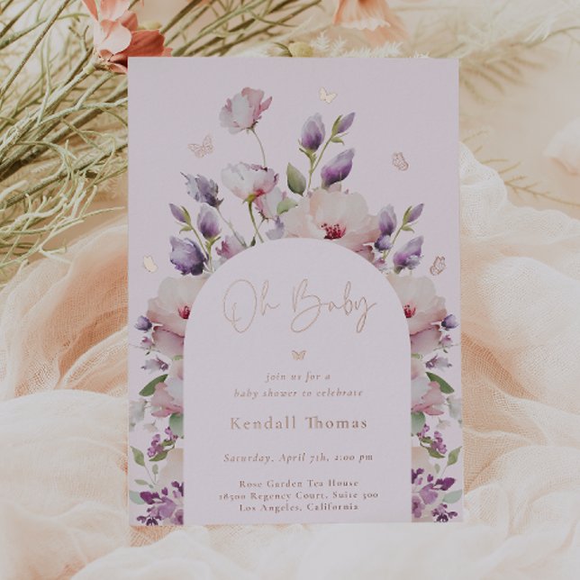 Oh Baby Butterfly Garden Baby Shower (Creator Uploaded)