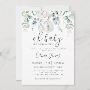 Oh Baby It's Cold Outside Baby Shower Invitation