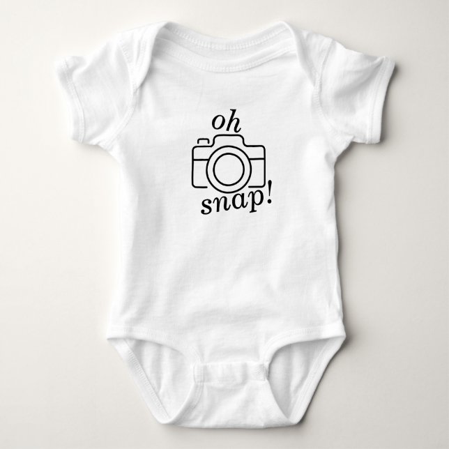 Oh - Baby Jersey Bodysuit (Front)