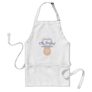 Oh, Baby! Pacifier Design Standard Apron