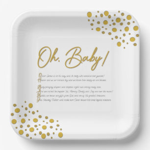 Oh Baby PAPER PLATES