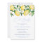 Oh Baby Positano Lemons Blue Boy Baby Shower
