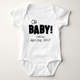 Oh Baby Pregnancy Announcement | Bodysuit