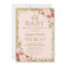Oh Baby Shower - Blush Pink Gold Glitters Floral
