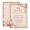 Oh Baby Shower - Blush Pink Gold Glitters Floral
