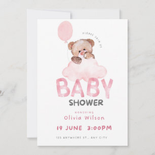 Oh Baby Shower Celebration Design Invitation