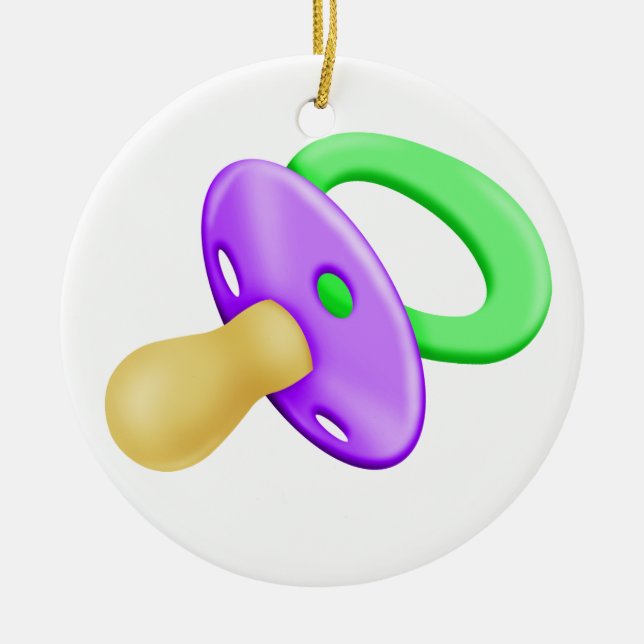 Oh Baby - SRF Ceramic Ornament (Front)