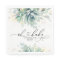 Oh Baby Succulents Gold Greenery Baby Shower