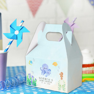 Oh Baby Under Sea Baby Shower Favor Box