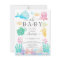 Oh Baby Under The Sea Baby Shower Invitation