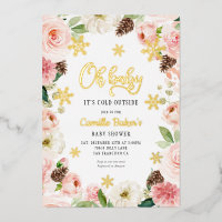 Oh Baby Winter Girl Baby Shower