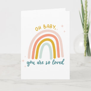 Oh Baby You Are So Loved Card