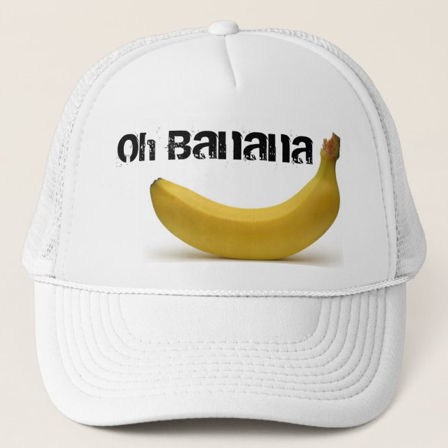 Oh banane - casquette (Devant)