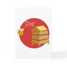 Oh! Beehive - Greeting Card