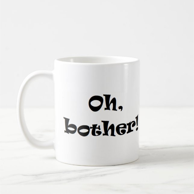 oh, bother coffee mug (Left)