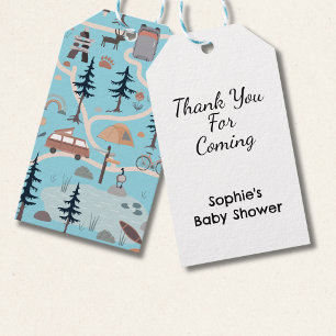 Oh Boy, Adventure Awaits, Blue Gift Tags