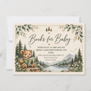 Oh Boy Baby Shower Adventure Woodland Mountain Invitation