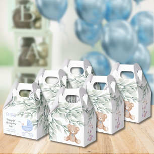 Oh Boy Baby Stroller and Mobile Shower Favor Box
