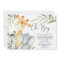 Oh boy cute Safari animal greenery boy baby shower