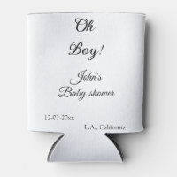 oh boy girl baby shower add name date year venue e