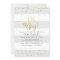Oh Boy Glitter Confetti Baby Shower Invitation
