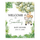 Oh Boy Jungle Safari Baby Shower Welcome