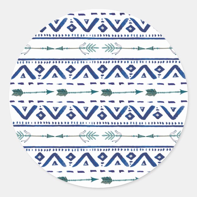 Oh Boy Tribal Sticker (Front)