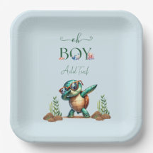 Oh Boy Under The Sea Turtle Baby Shower