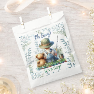 Oh Buoy, it's a Boy! Fishing Themed Baby Shower Favour Bag