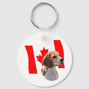 Oh Canada....and Beagles. Keychain