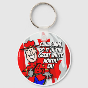 Oh Canada EH! Keychain