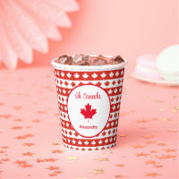 Oh Canada | Elegant Red Maple Leaf