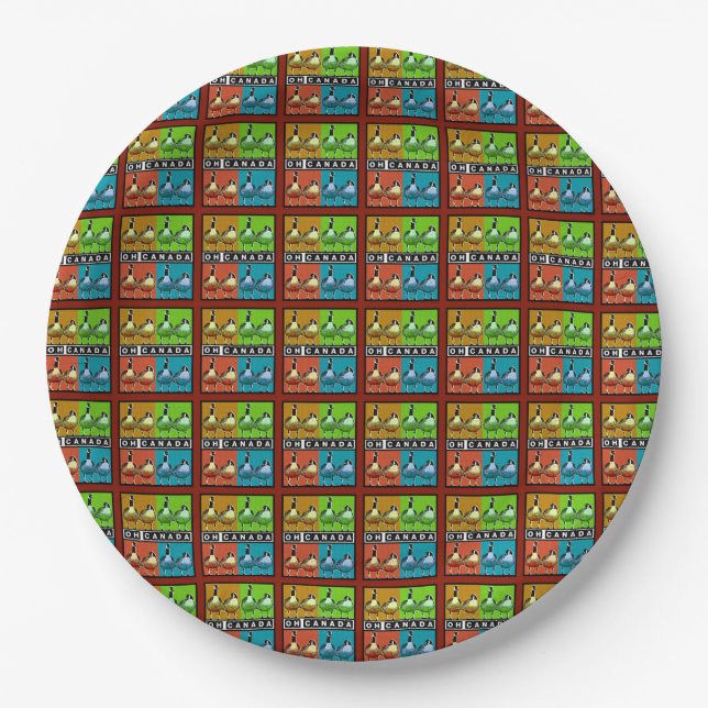 Oh Canada - Paper Plate (Front)
