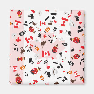 Oh Canada- what Canada is famous for Magnet