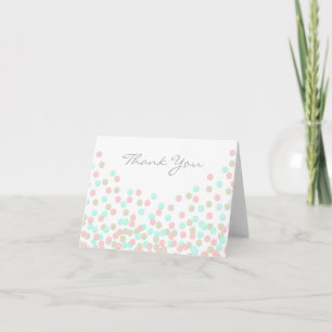 Oh carte de remerciements de baby shower des