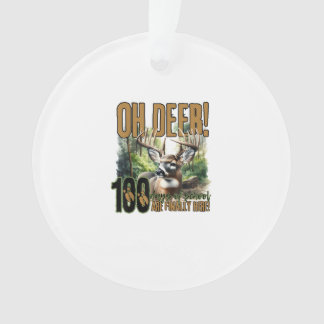 Oh Cerf 100 Jours D'École Célébration de Chasse au