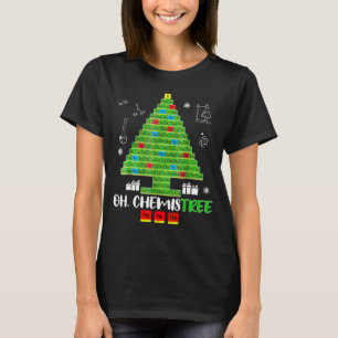 Oh Chemist Tree Christmas Ugly Sweater Chemistry