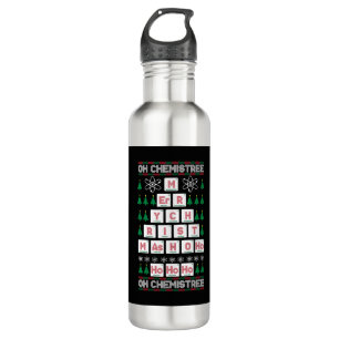 oh chemistree Chemist Science Christmas 710 Ml Water Bottle