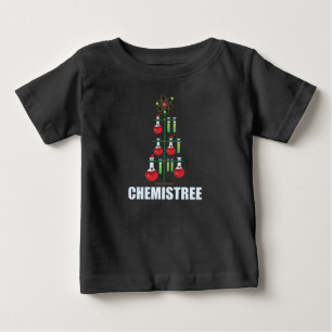Oh Chemistree Christmas Chemistry Science teacher  Baby T-Shirt
