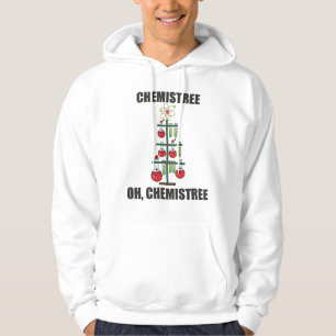 Oh Chemistree Christmas Chemistry Science teacher Hoodie