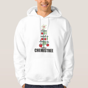 Oh Chemistree Christmas Chemistry Science teacher Hoodie
