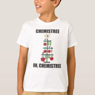 Oh Chemistree Christmas Chemistry Science teacher T-Shirt