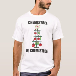 Oh Chemistree Christmas Chemistry Science teacher T-Shirt